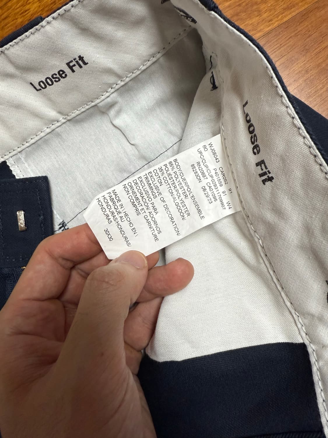 디키즈 더블니 네이비 30x30 상품이미지2