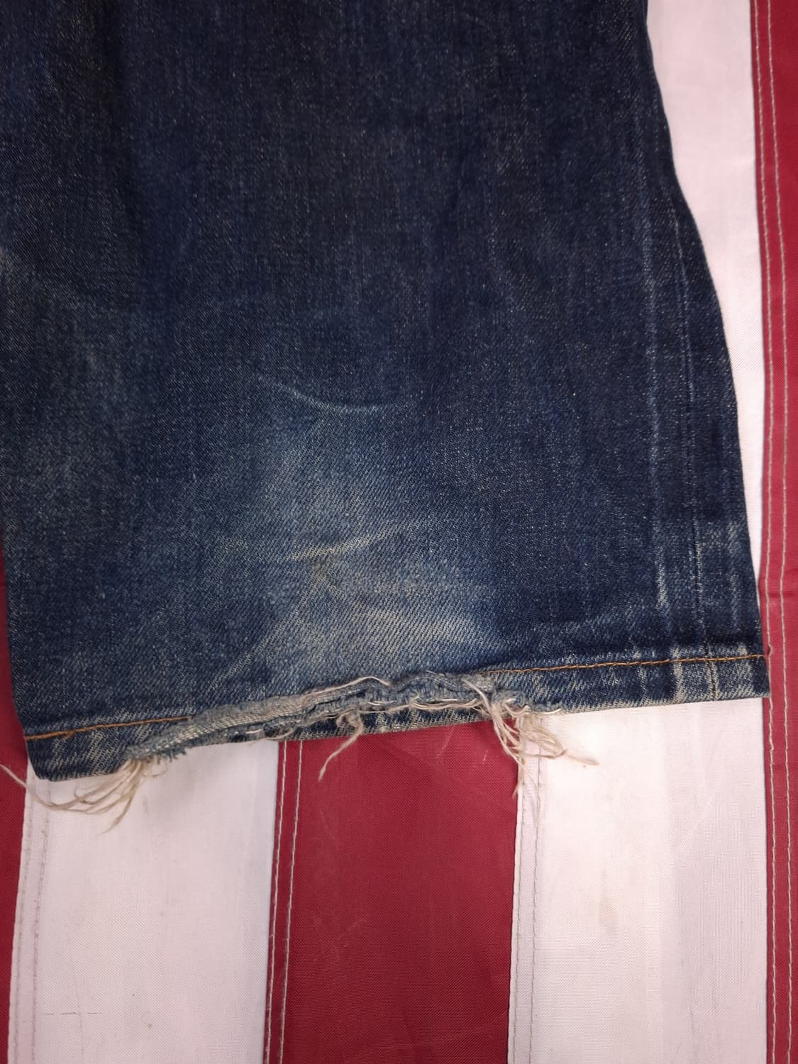 오리지날 미국제조 발렌시아 리바이스 501-XX 셀비지 데님진 상품이미지3