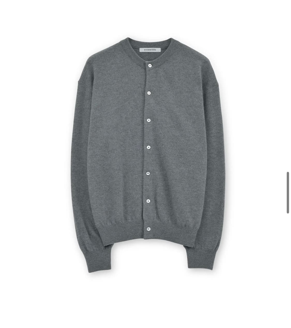 브라운야드 라운드넥 가디건 상품이미지2