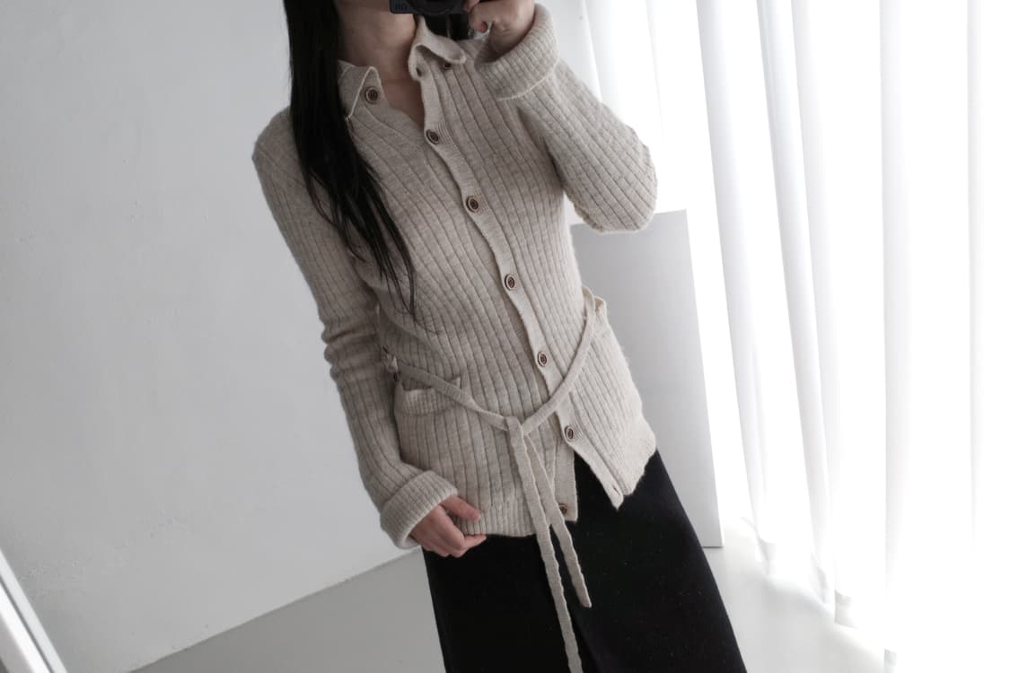 button line cardigun 상품이미지5