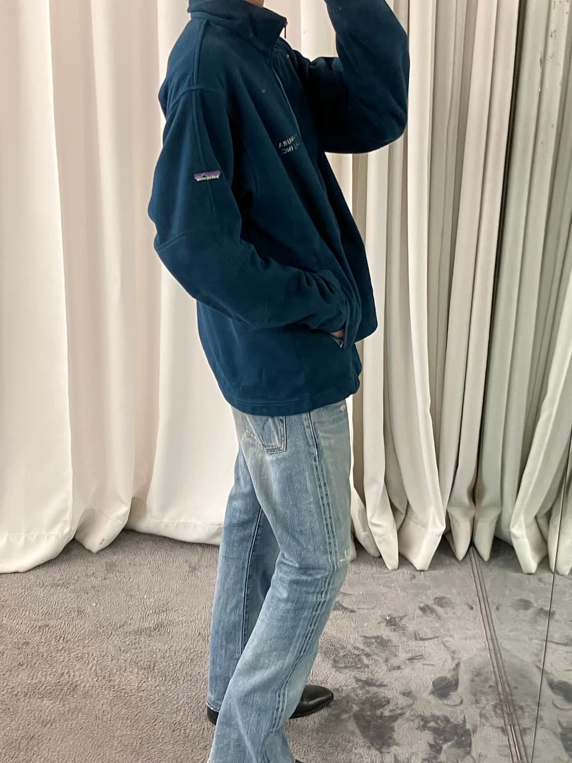 파타고니아 신칠라 플리스 집업 자켓 L 상품이미지6