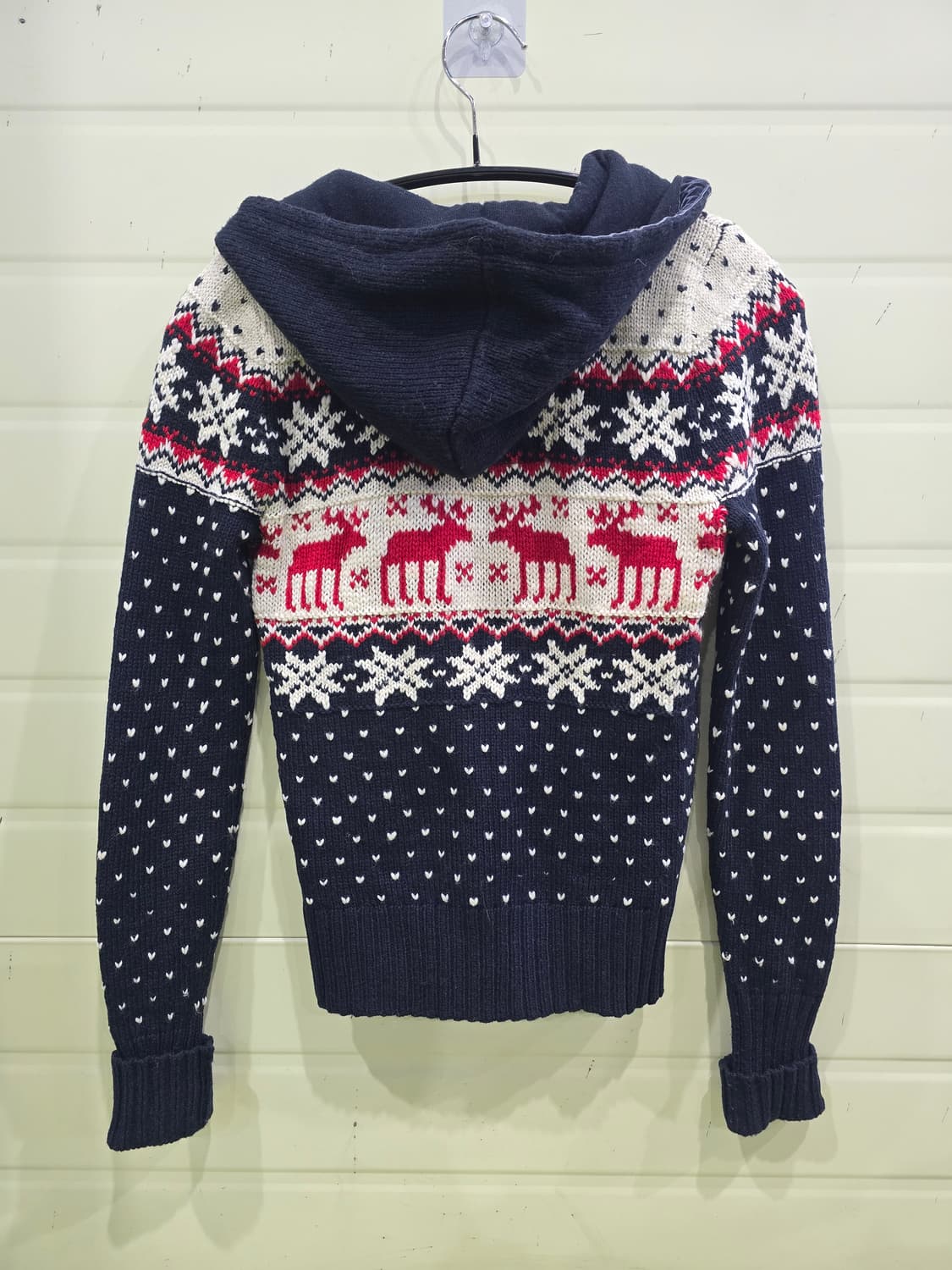 Abercrombie & Fitch 니트 후드집업 S 상품이미지7