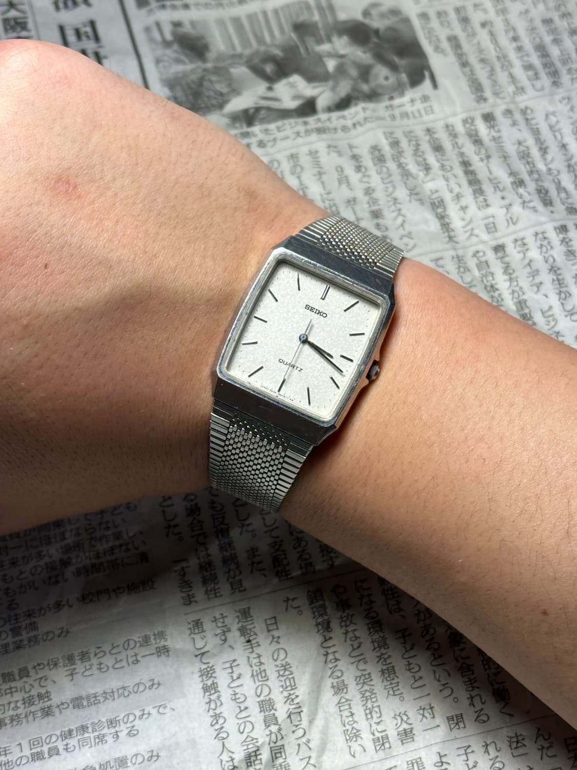 SEIKO quartz square 상품이미지5