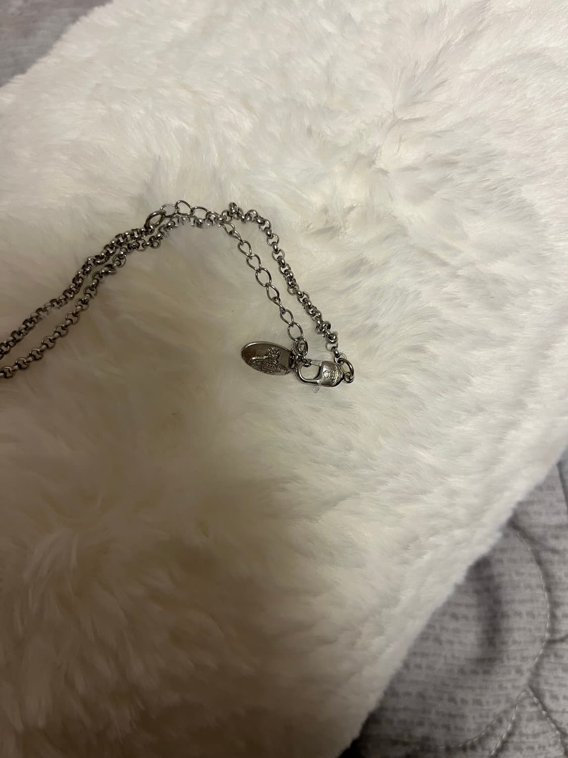 비비안웨스트우드 핑크 orb 목걸이 상품이미지3