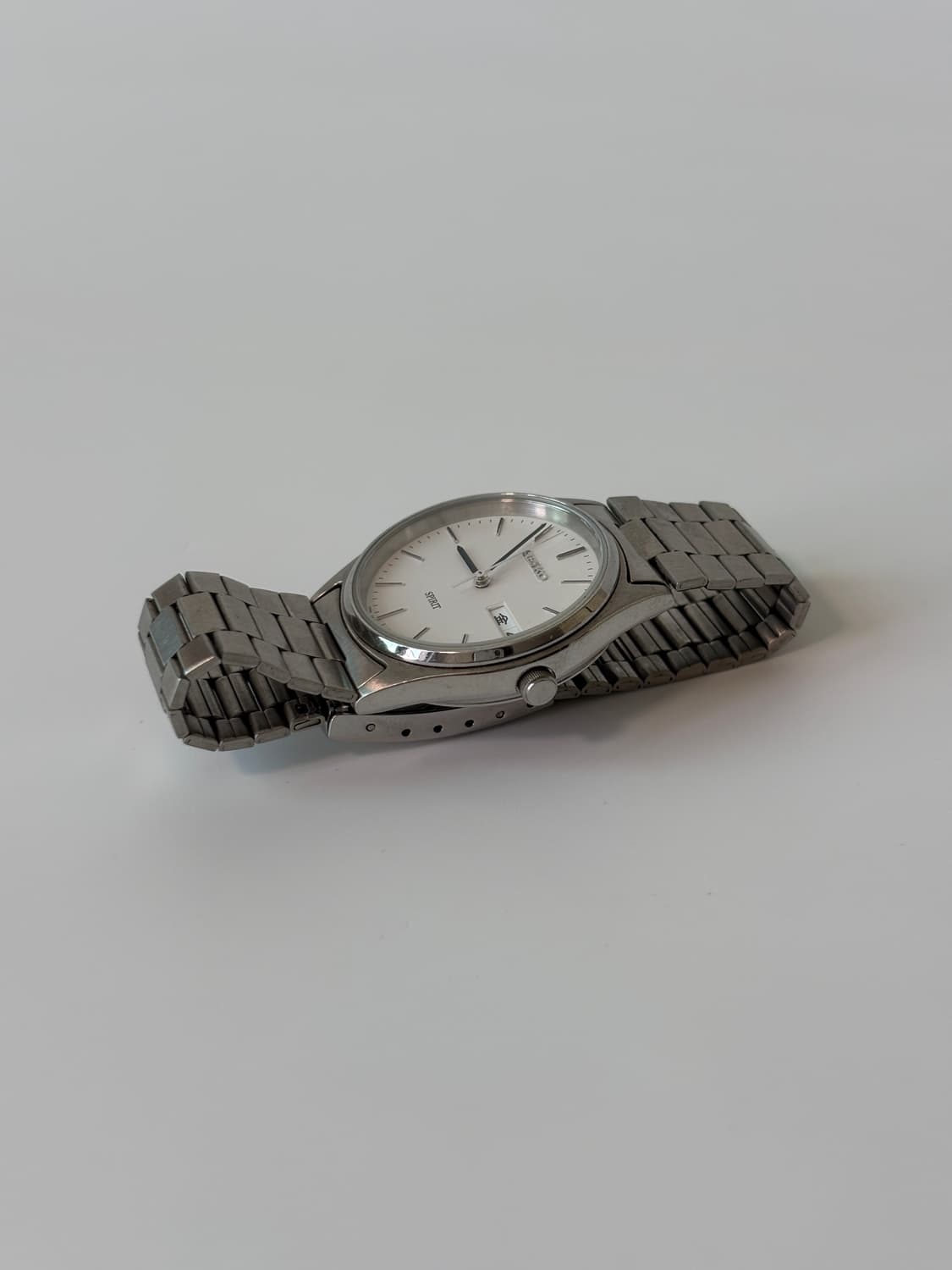 1990s Spirit Bar Index Silver Quartz 상품이미지5