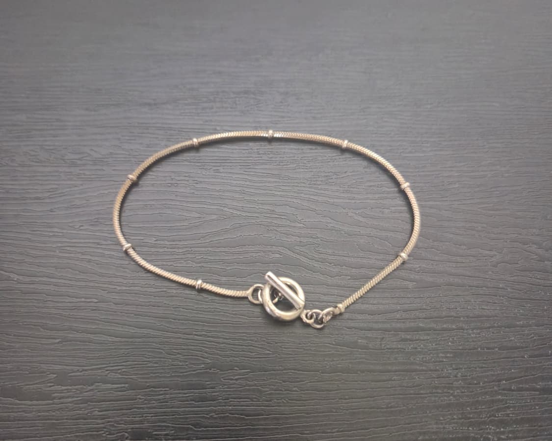 메이드 이태리 925 실버,은팔찌 상품이미지1