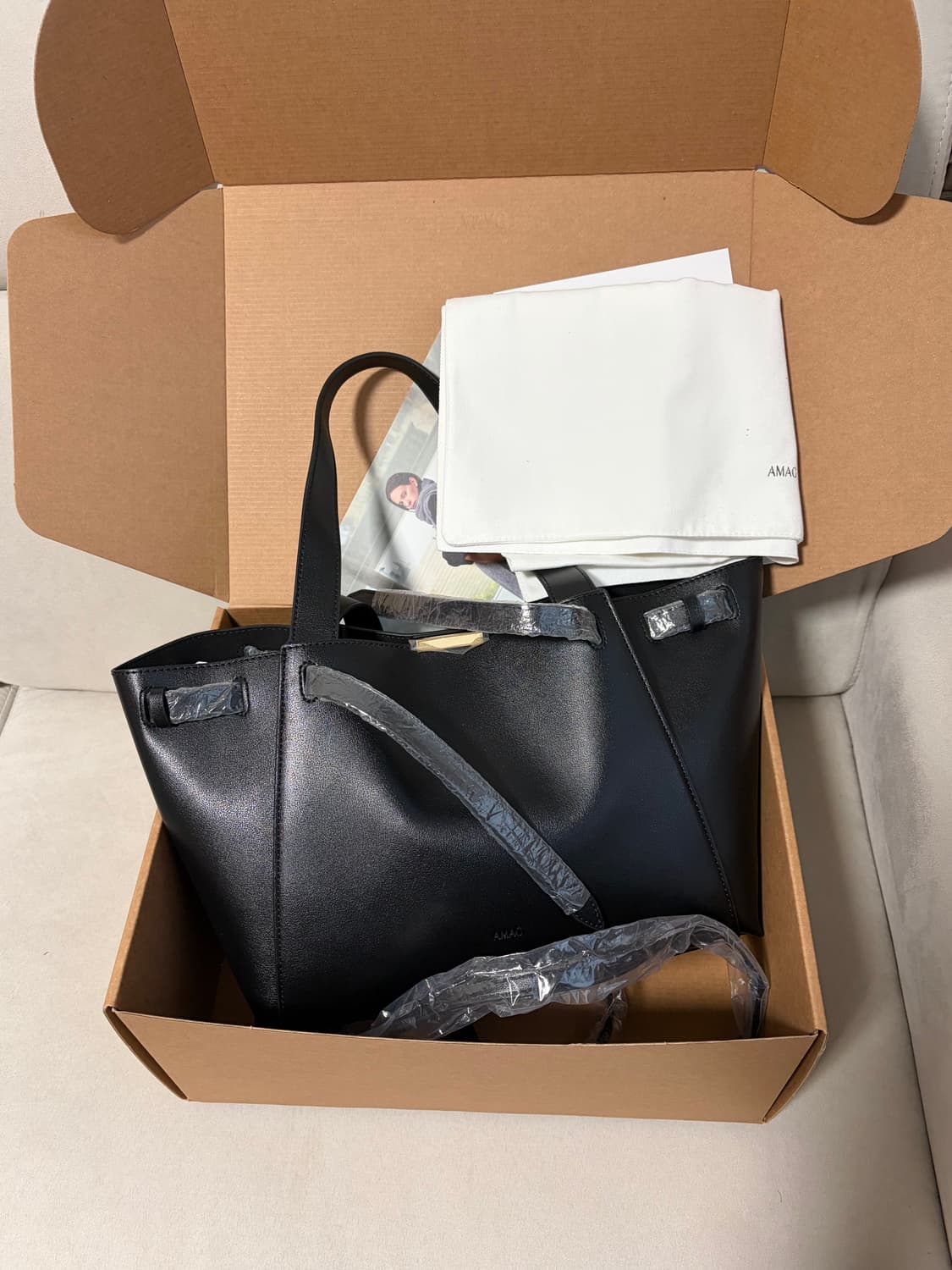 에임에이지 숄더백, 가방 블랙 (새상품) 상품이미지1