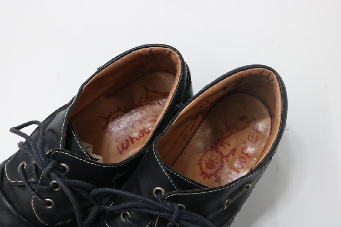 훕데두 레더 주름 더비 슈즈 상품이미지10