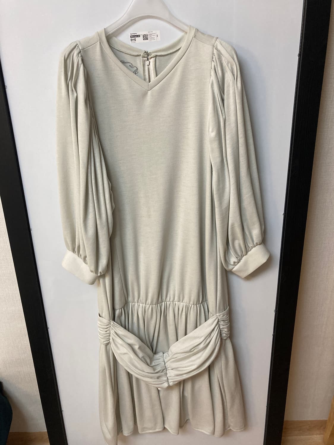 애옹쓰 아르누보드레스 세이지그린 상품이미지1