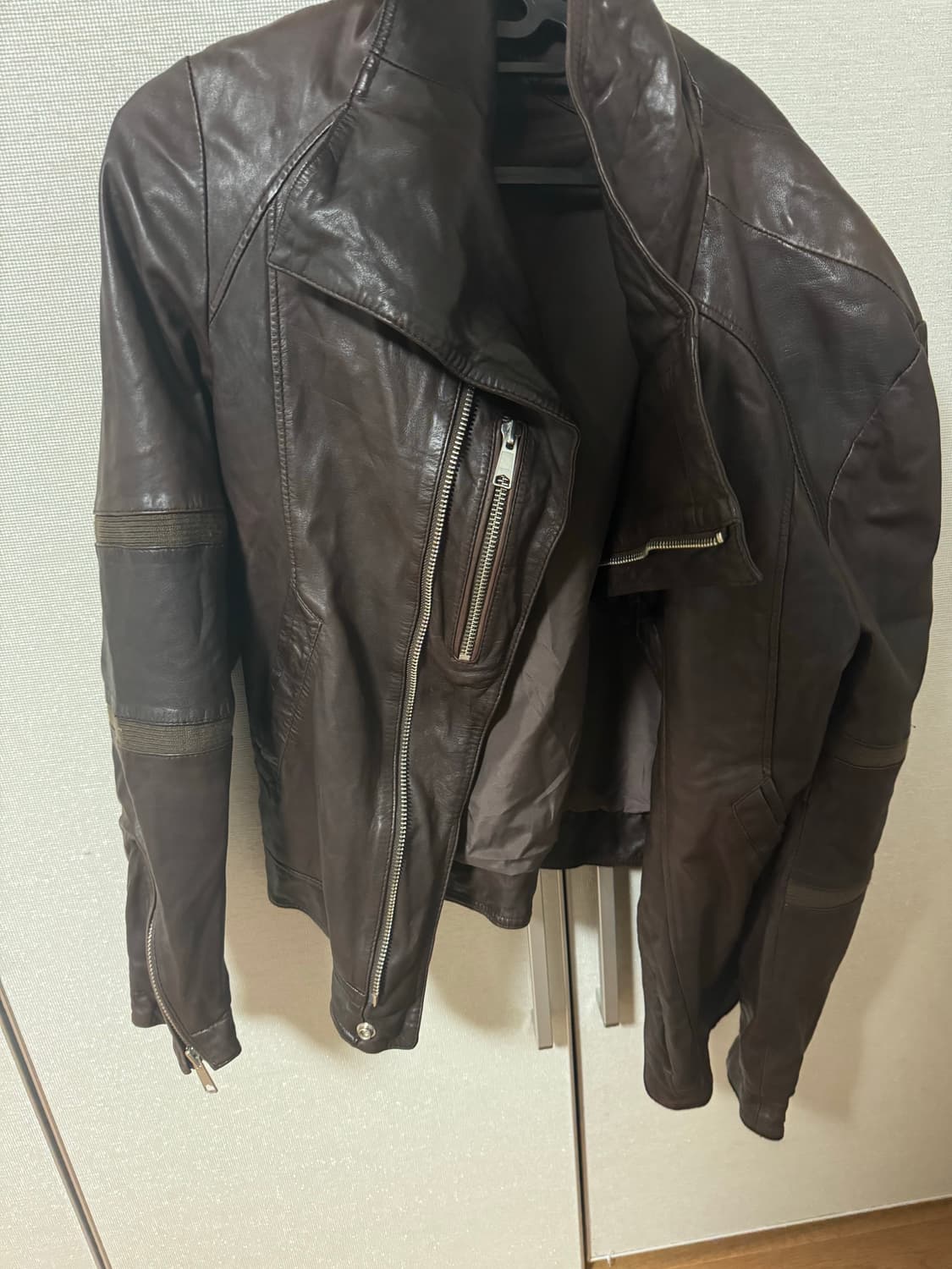 (급처)퍼프픽션 베지터블 램스킨 양가죽 자켓 상품이미지1