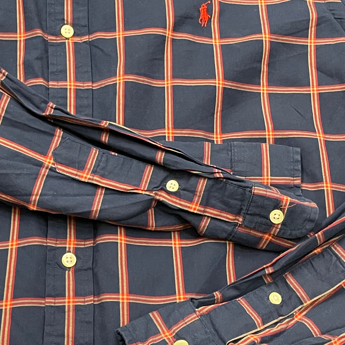 (XXL) POLO 폴로 랄프로렌 체크 셔츠 클래식 핏 상품이미지4