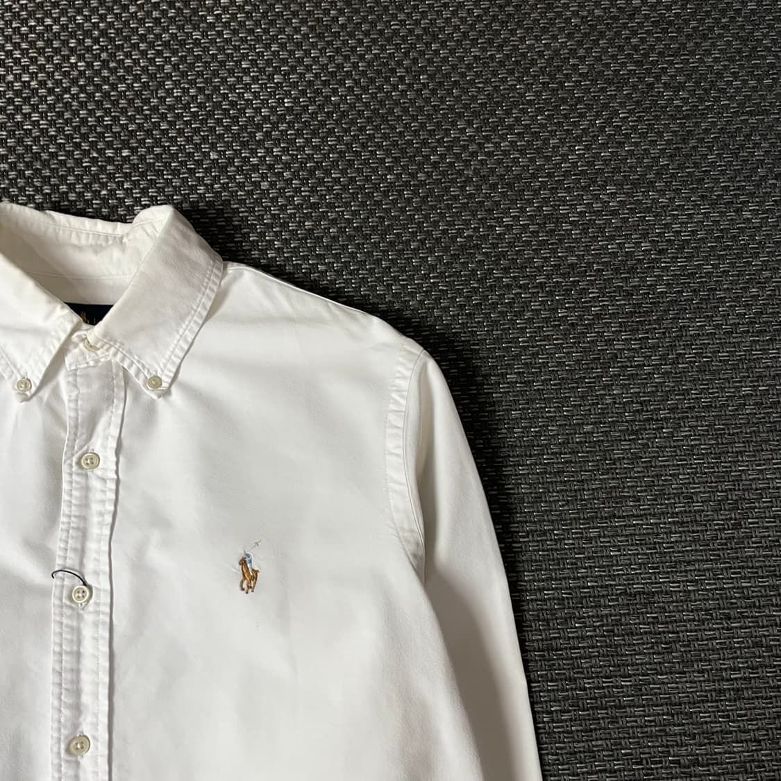 폴로랄프로렌 화이트 옥스포드 긴팔 셔츠 M 상품이미지3