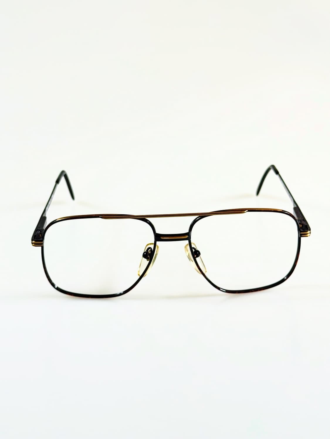 90s Priority Eyewear 엔틱 스퀘어 보잉 빈티지 안경 상품이미지1
