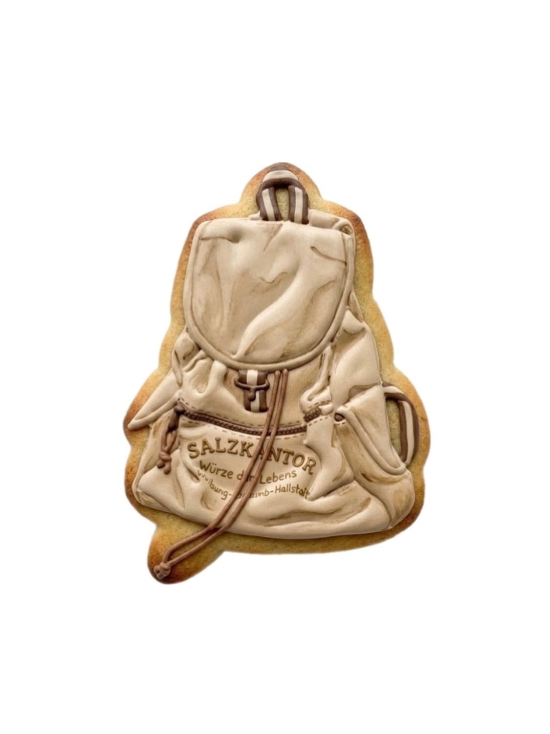 Vintage Beige Canvas Backpack 상품이미지1