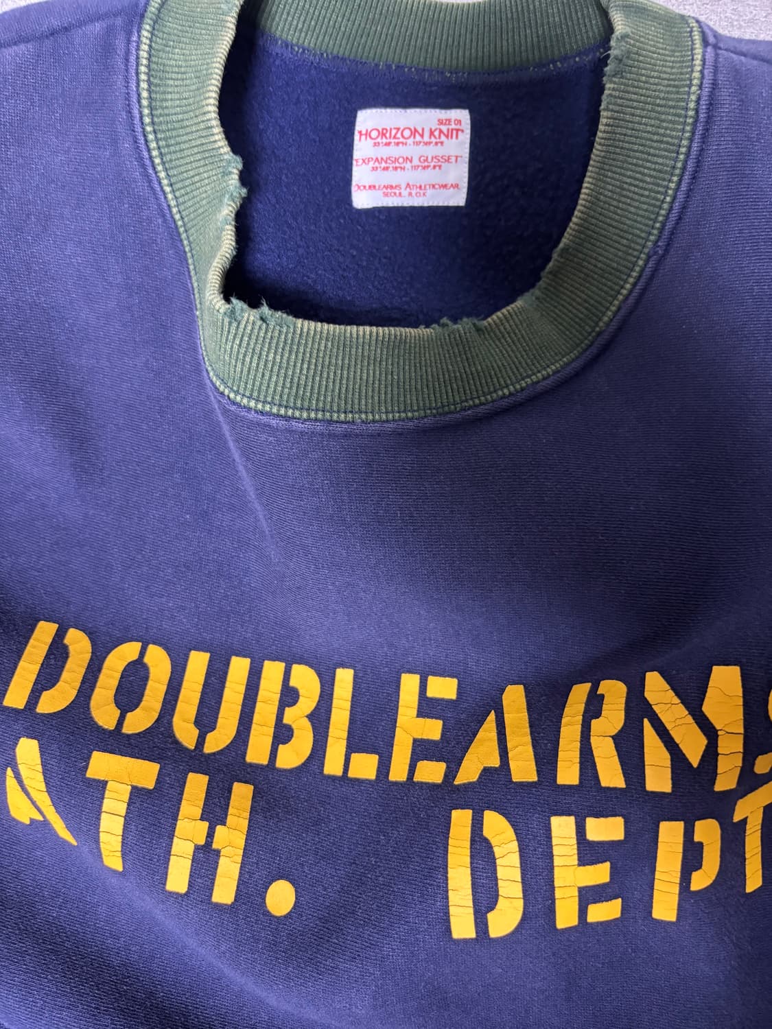 Double Arms 더블암스 빈티지 스웻셔츠 상품이미지4