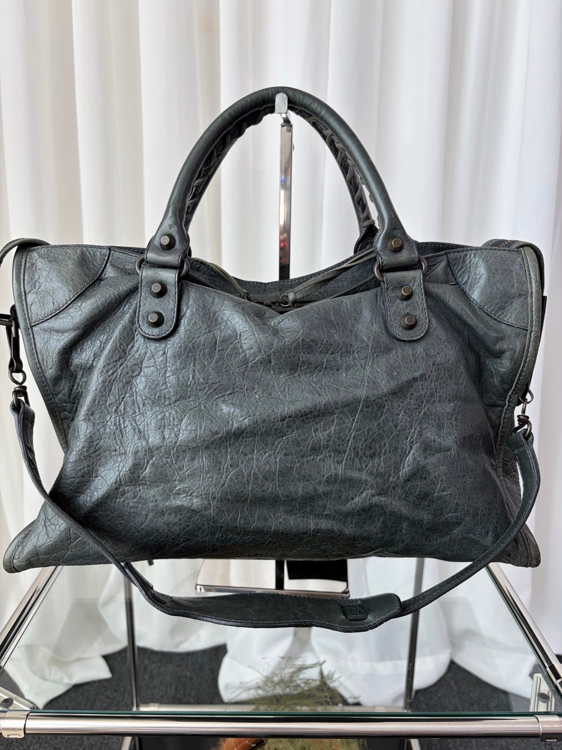 발렌시아가 클래식 시티 모터백 상품이미지4