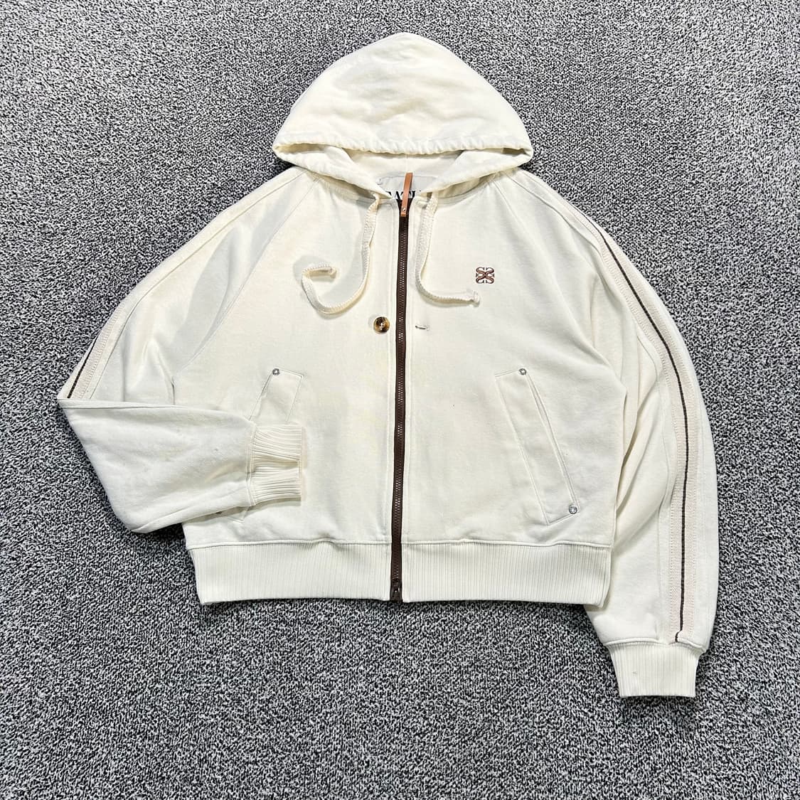 섹터 로턴 루즈핏 후드집업 상품이미지1