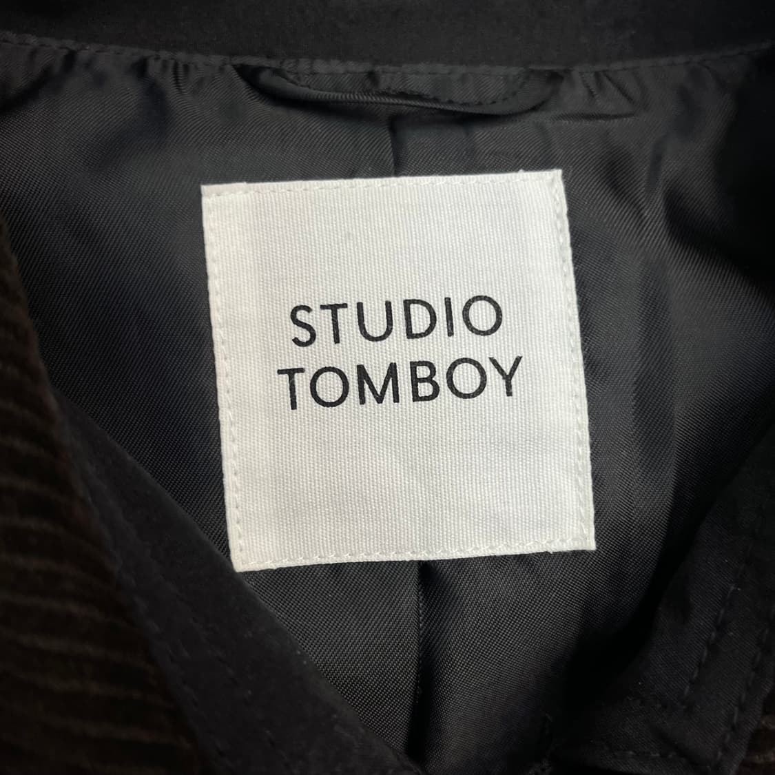 스튜디오톰보이 남성 코트 (FREE) 상품이미지3