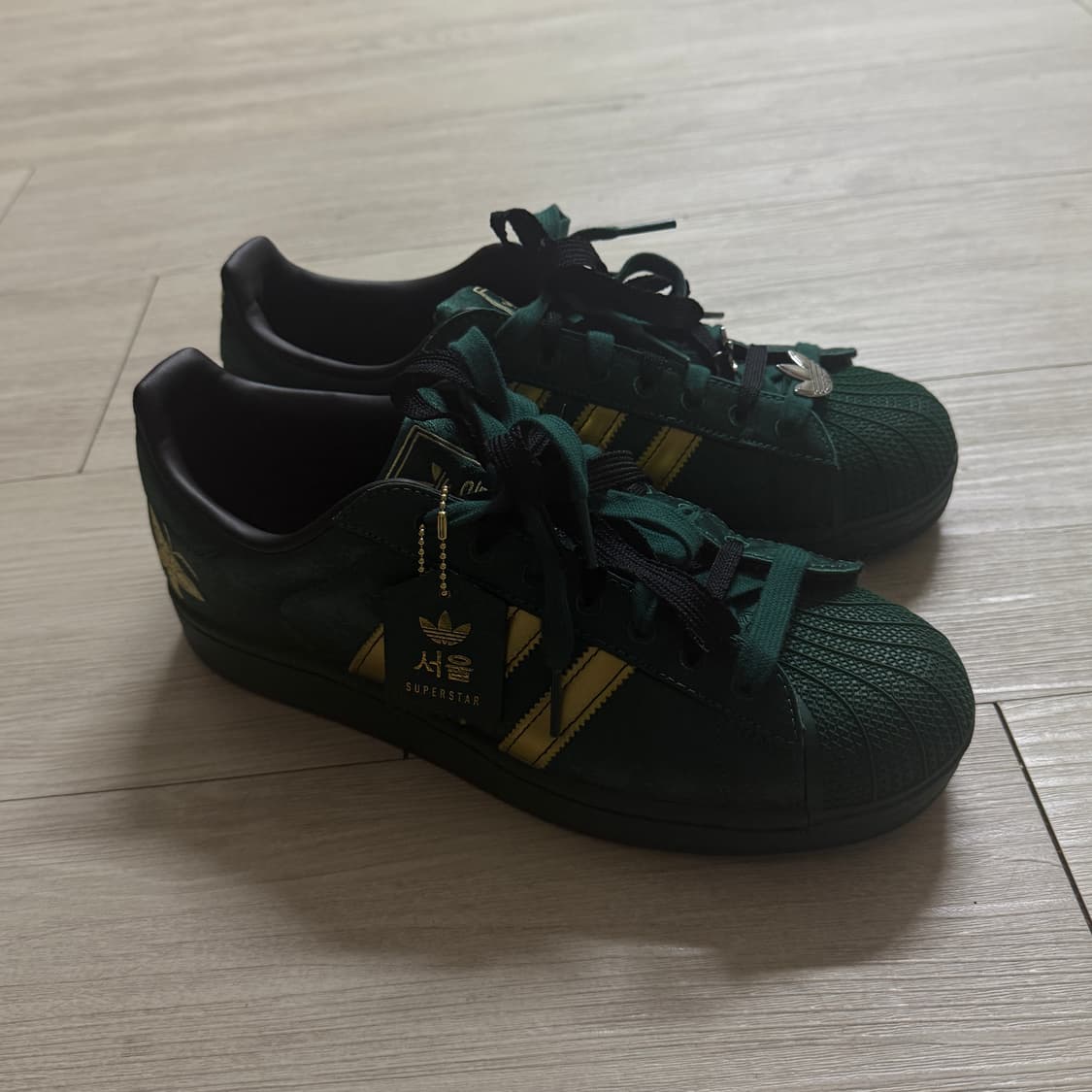 아디다스 슈퍼스타2 서울에디션 그린 (260) 상품이미지2