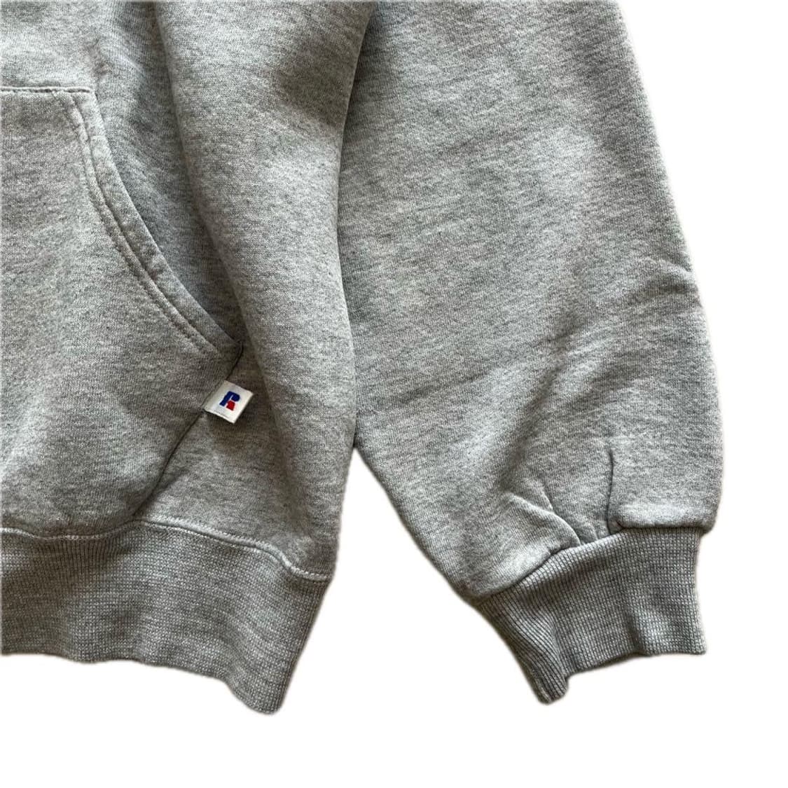 90s 빈티지 러셀 후드 그레이 USA 상품이미지4