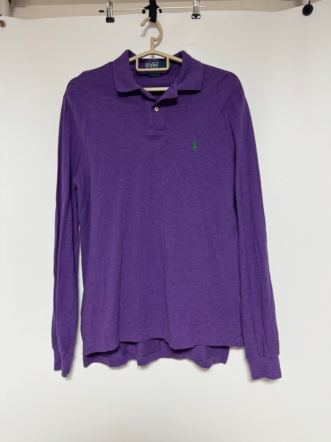 폴로 랄프로렌 긴팔 카라티 퍼플 100-105 상품이미지1