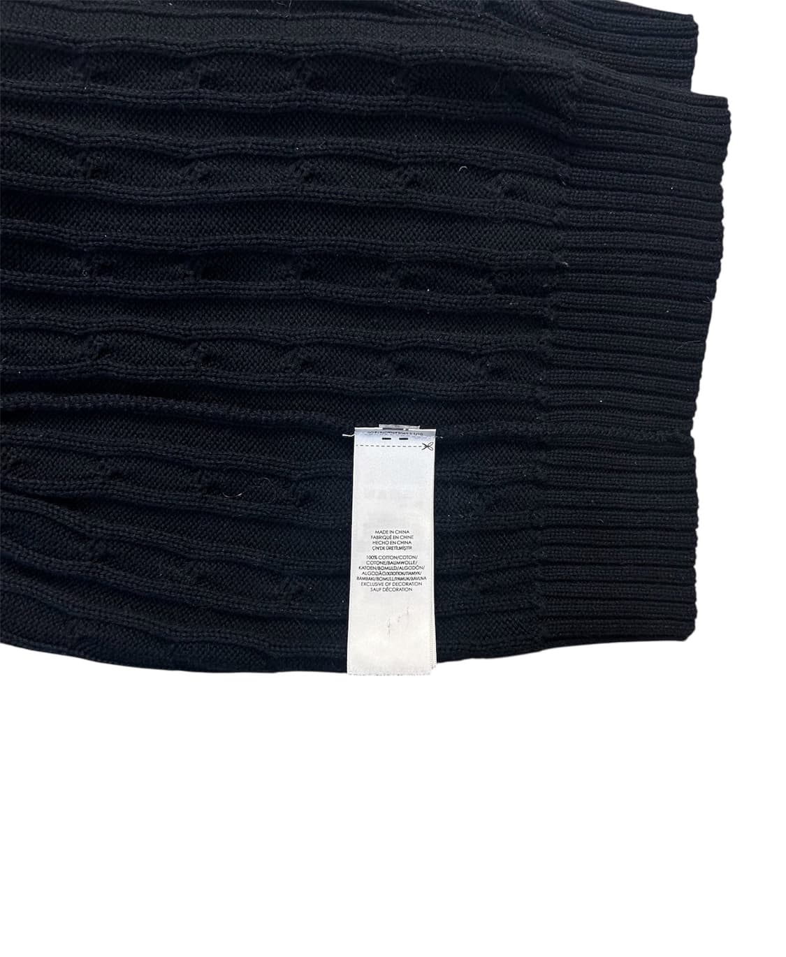 폴로 블랙 니트 상품이미지6