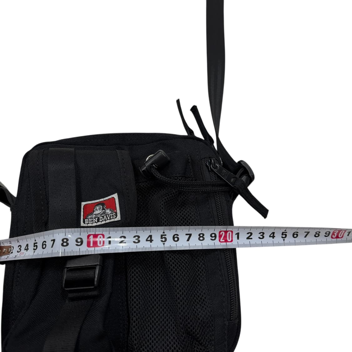 벤데이비스 미니 포켓 크로스백 가방 블랙 상품이미지4