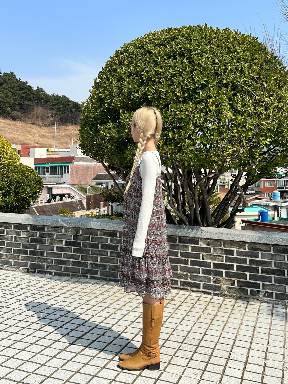 플라워 패턴 원피스 상품이미지3