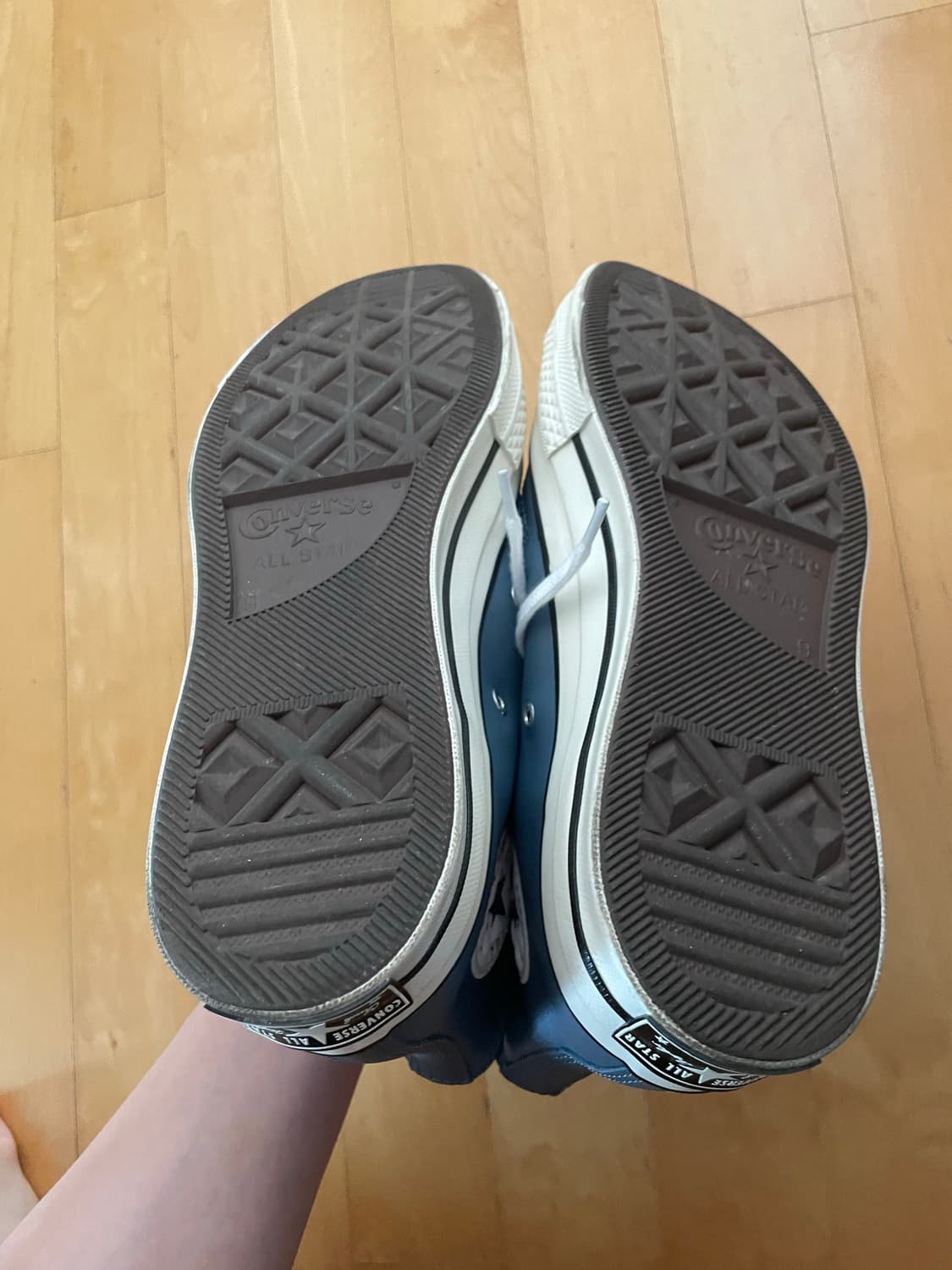 컨버스 척 70 레더 레이크블루 275 상품이미지4