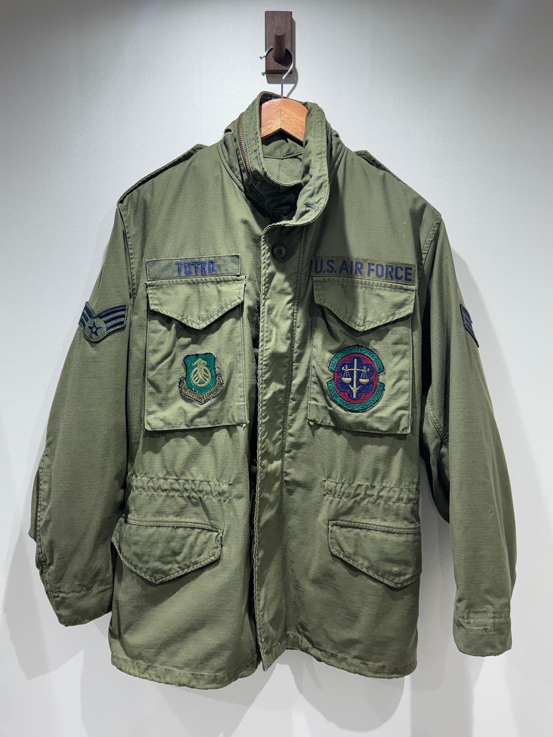 70s USAF 미공군 M65 필드 자켓 (S-R) 상품이미지1