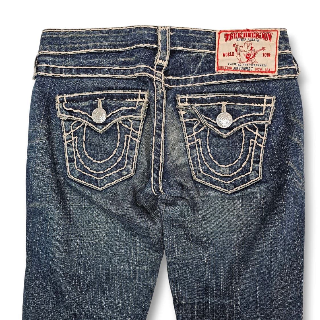 25 True Religion 트루릴리전 USA 플랩 플레어 진 상품이미지2