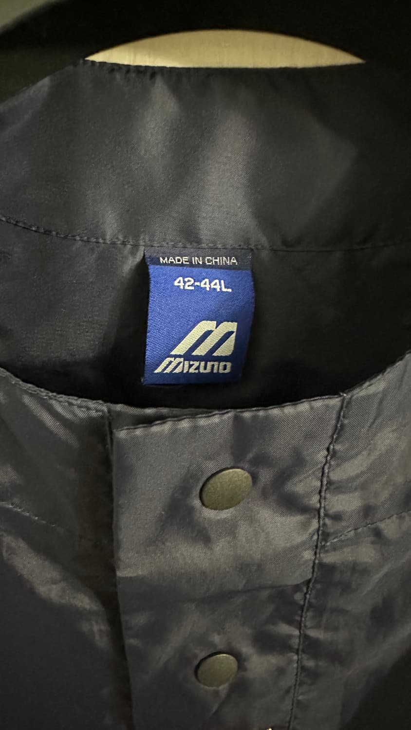 미즈노 빅엠 바람막이 아노락 트레이닝 하프버튼 풀오버  상품이미지3