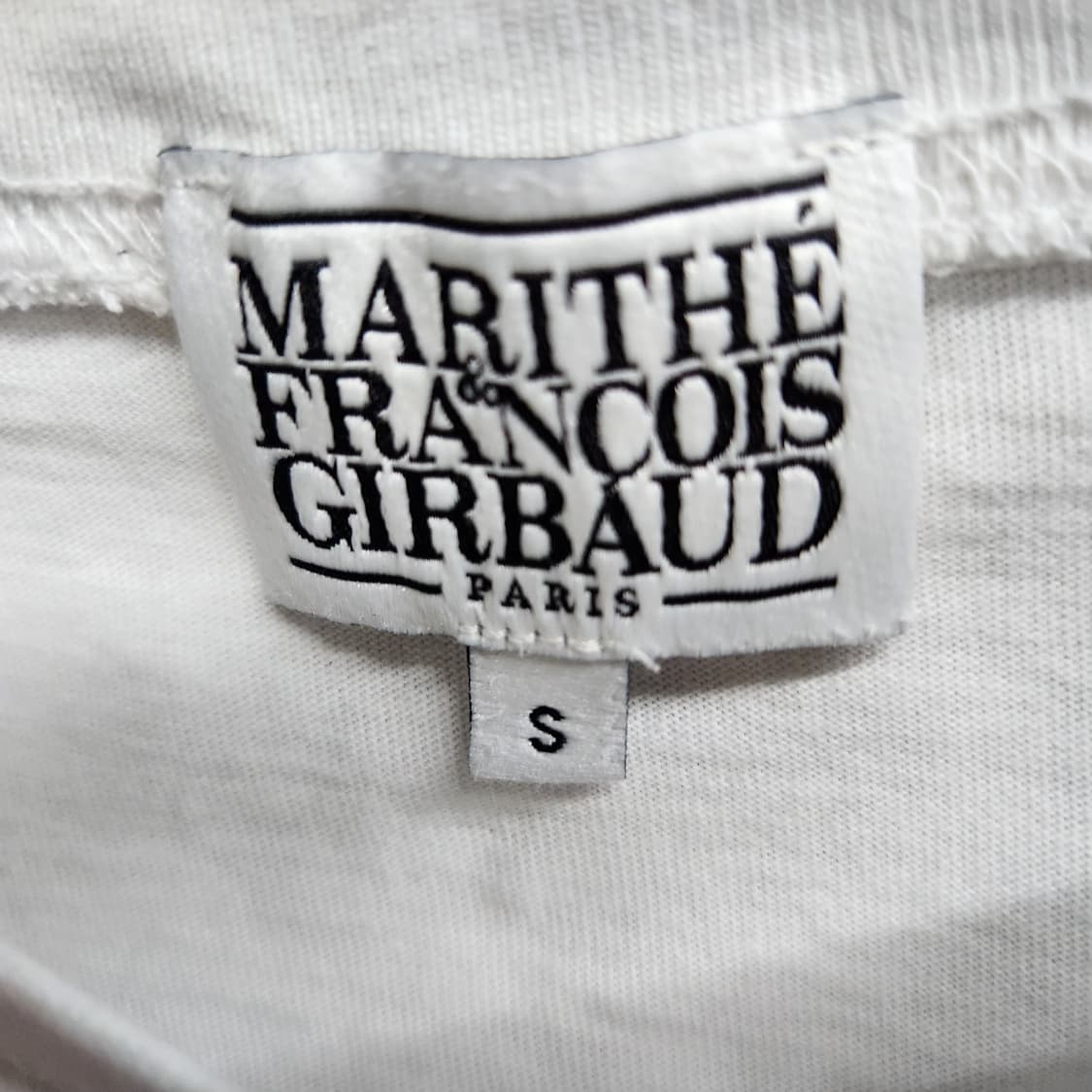 마리떼 프랑소와저버 클래식 로고 크롭반팔 S(S) 상품이미지5