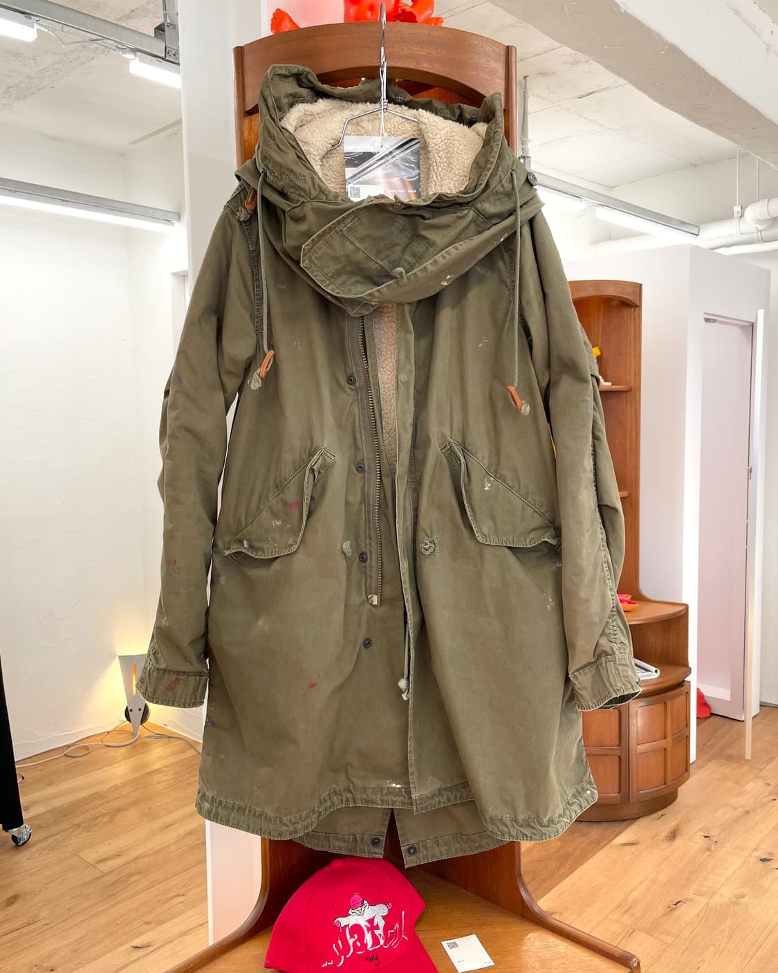 [M] RNA 유니언잭 피쉬테일 파카 상품이미지2