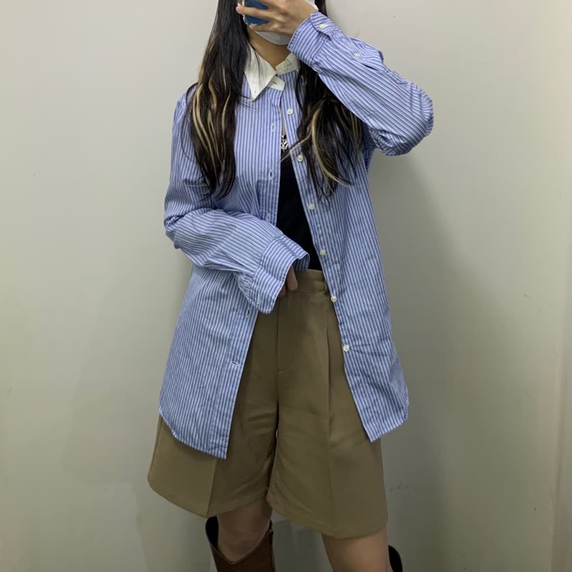 폴로 랄프로렌 스트라이프 셔츠 상품이미지1