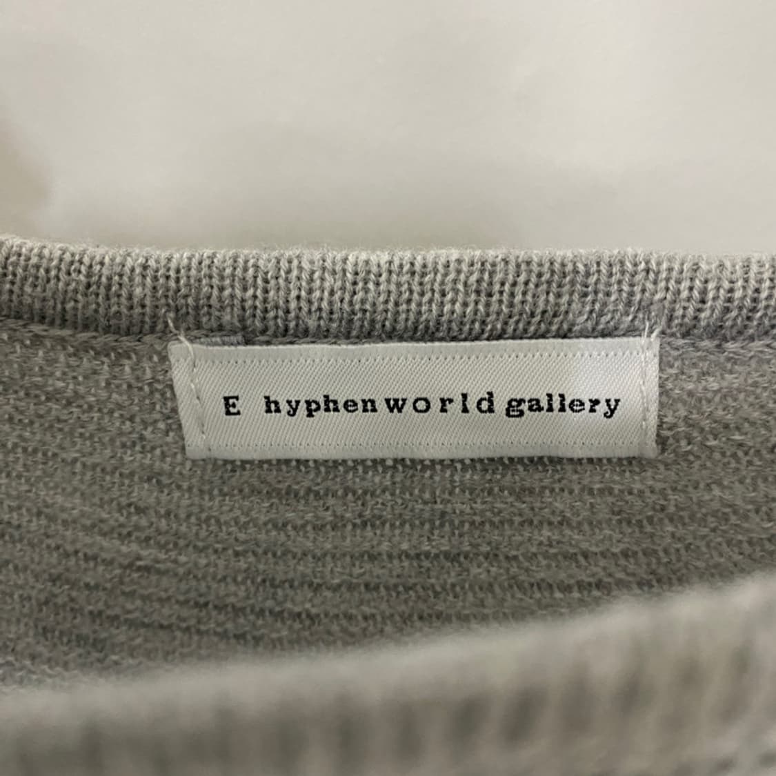 E hyphen world gallery woman half knit 상품이미지7