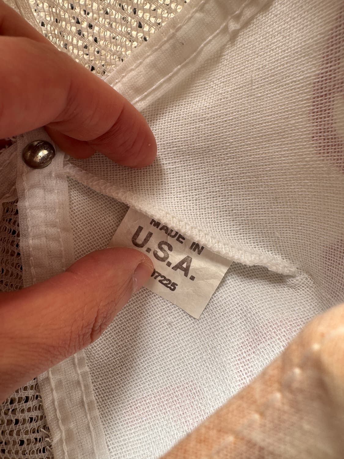 90s made in USA d.a.r.e 캡 상품이미지4