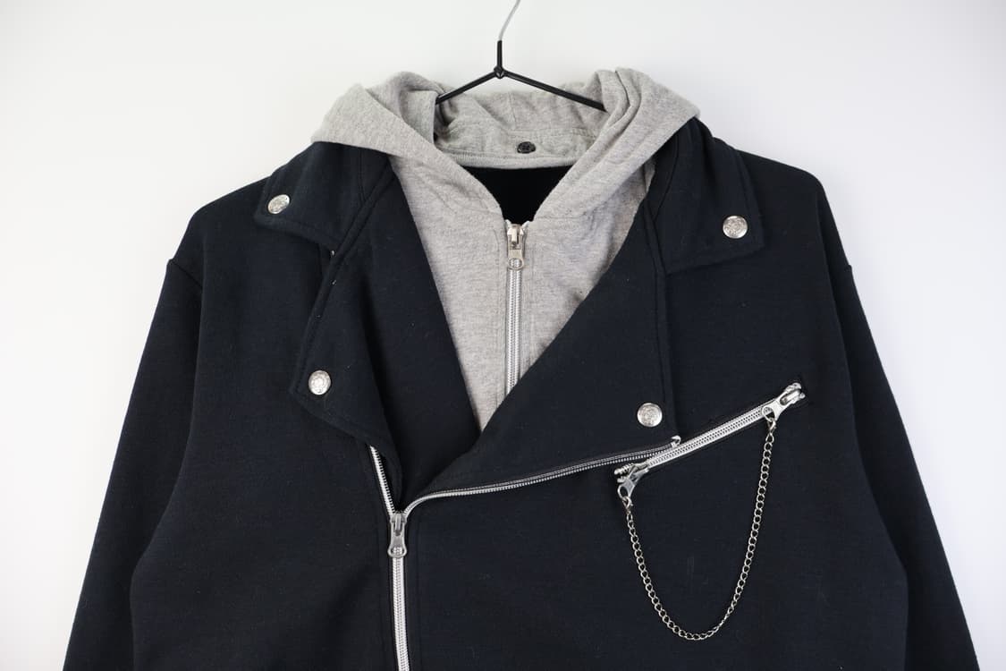 Jpn Y2k Rock chic Zip Up Hoodies 상품이미지7