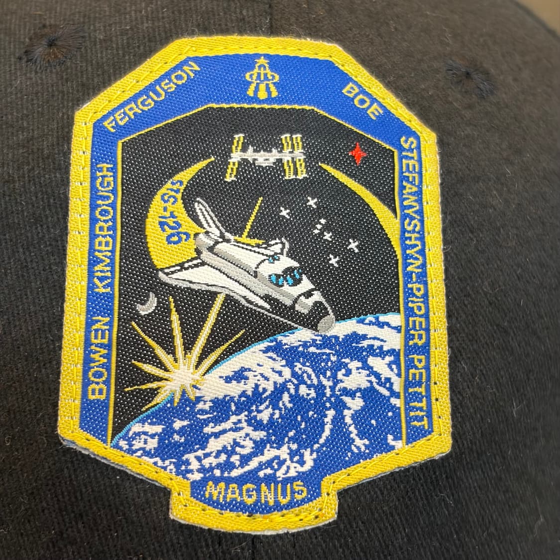 90s USA 빈티지 STS-126 우주왕복선 엔데버호 볼캡 모자  상품이미지4