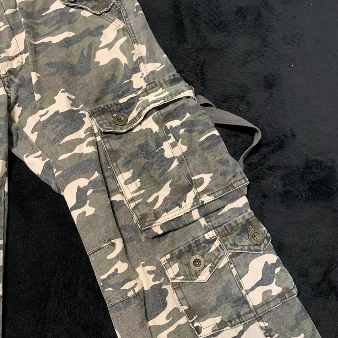 빈티지 카모 바지 상품이미지2