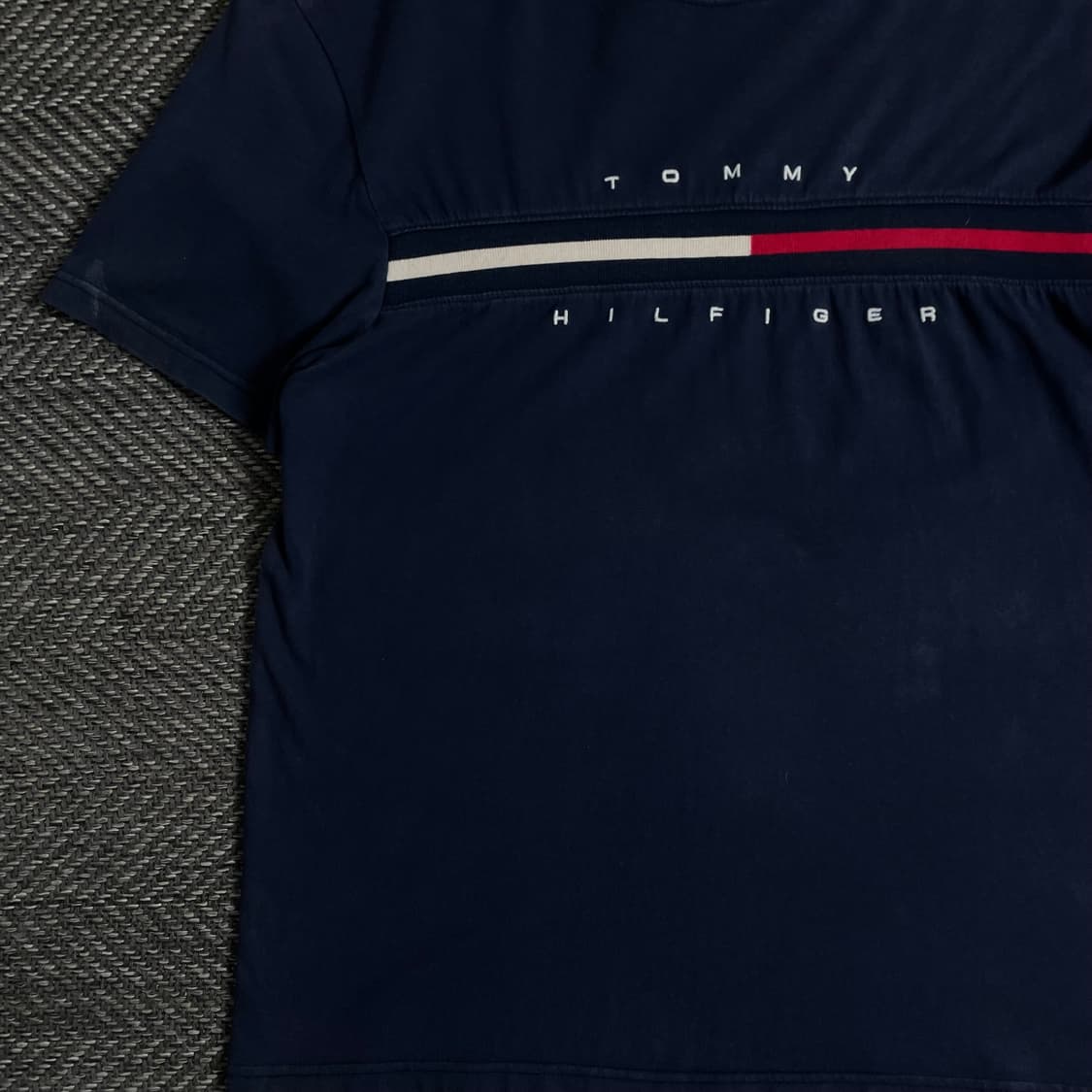 타미힐피거 빅로고 올드스쿨 반팔 티셔츠y 3210 상품이미지3