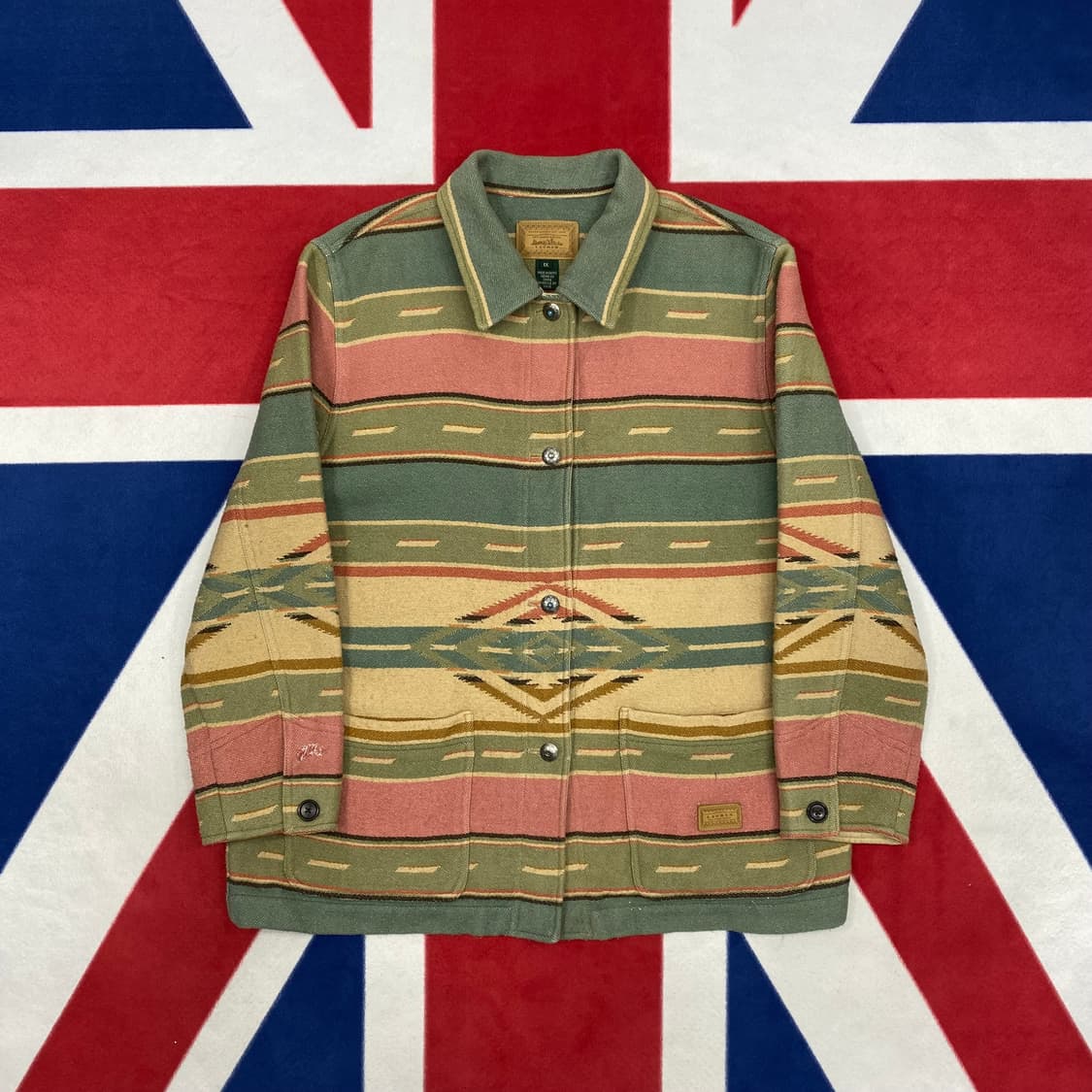 랄프로렌 네이티브 러그자켓 여성XL 상품이미지1