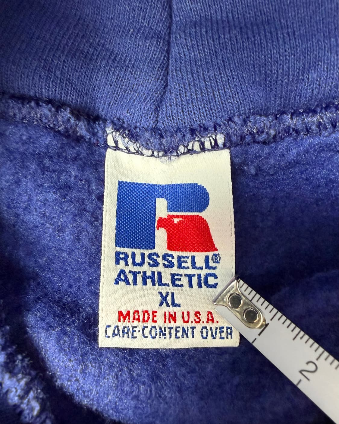90s Russell Hoodie (blue) 상품이미지3
