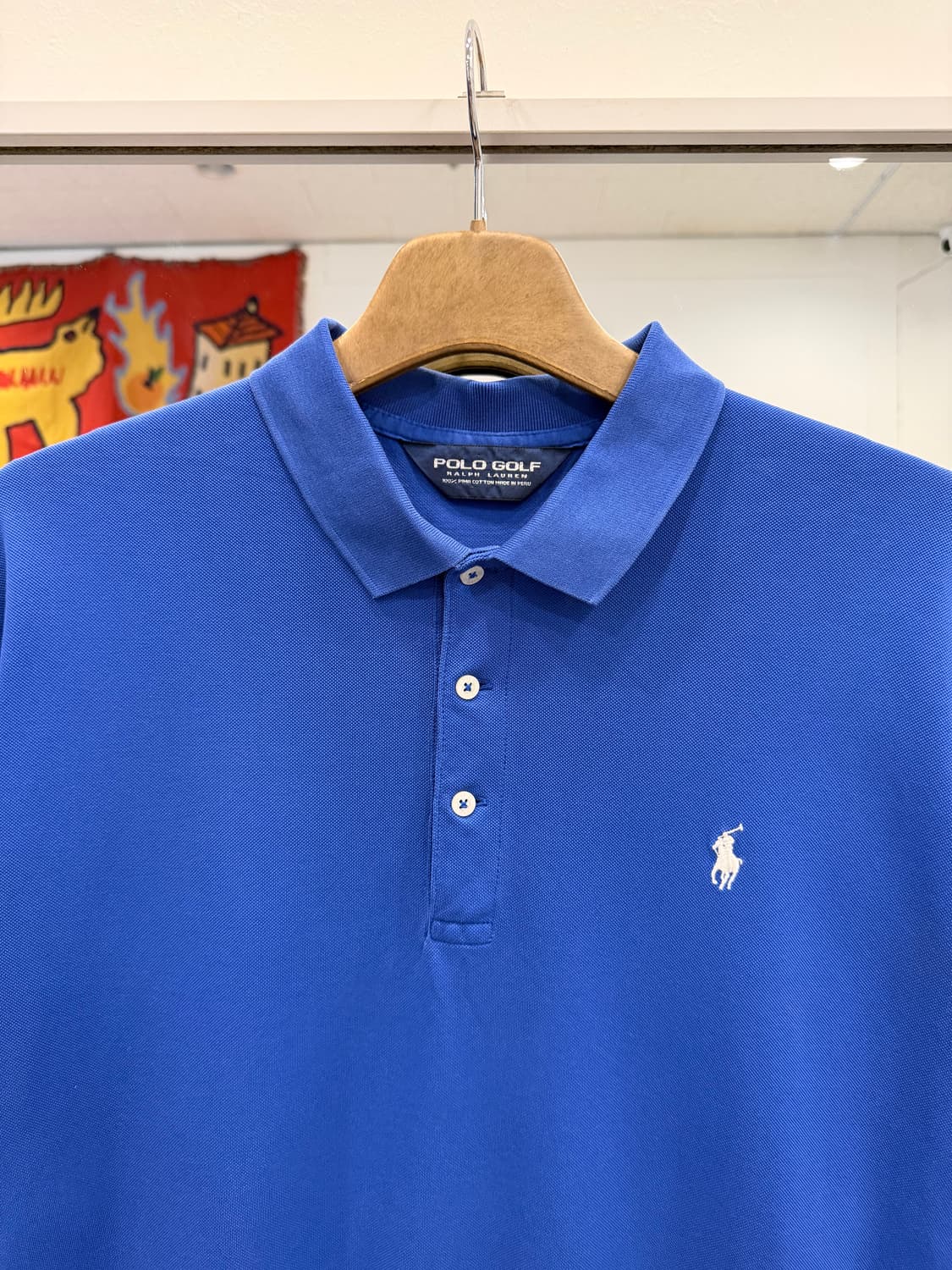00s Polo Golf 폴로 골프 pk 반팔 티셔츠 (Blue) 상품이미지3