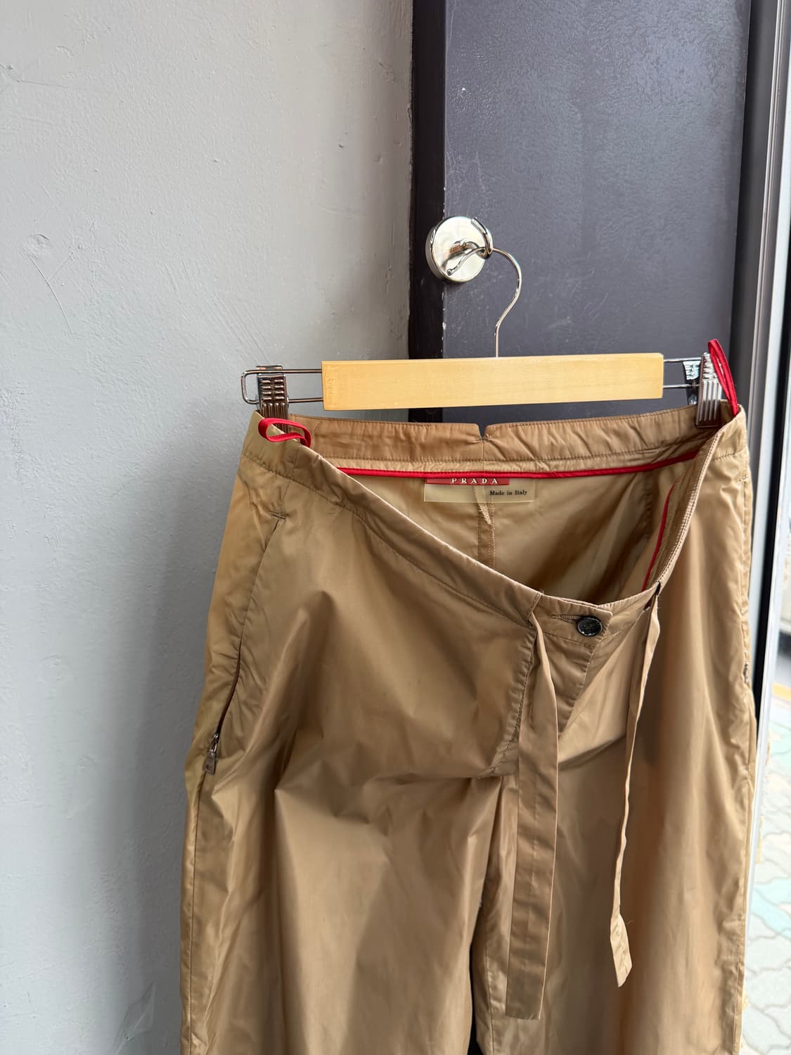 40/ 프라다 스포츠 2000AW 나일론 트랙 팬츠 상품이미지6