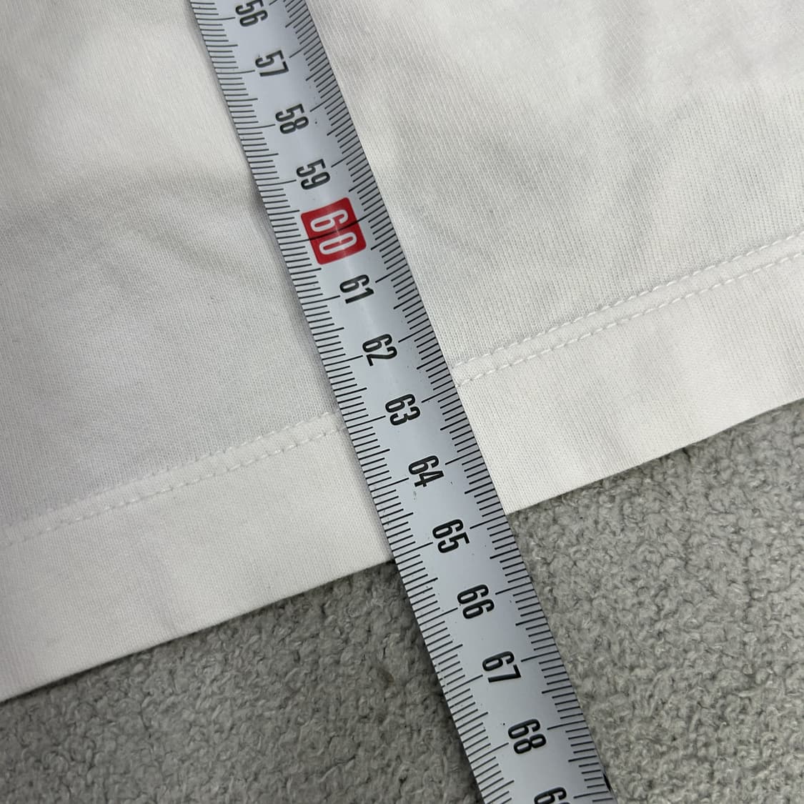 나이키 핑크 불꽃 반팔 티셔츠 화이트 L 상품이미지5