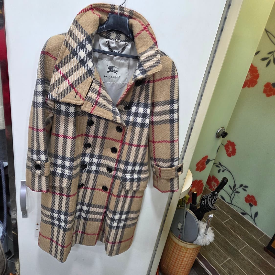 버버리 런던 노바체크 코트 상품이미지7