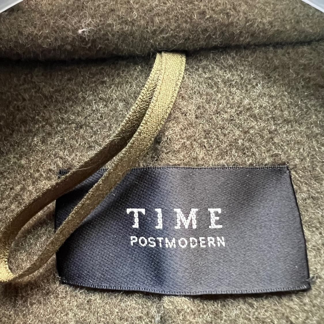 타임 핸드메이드 캐시미어 롱 코트 상품이미지3