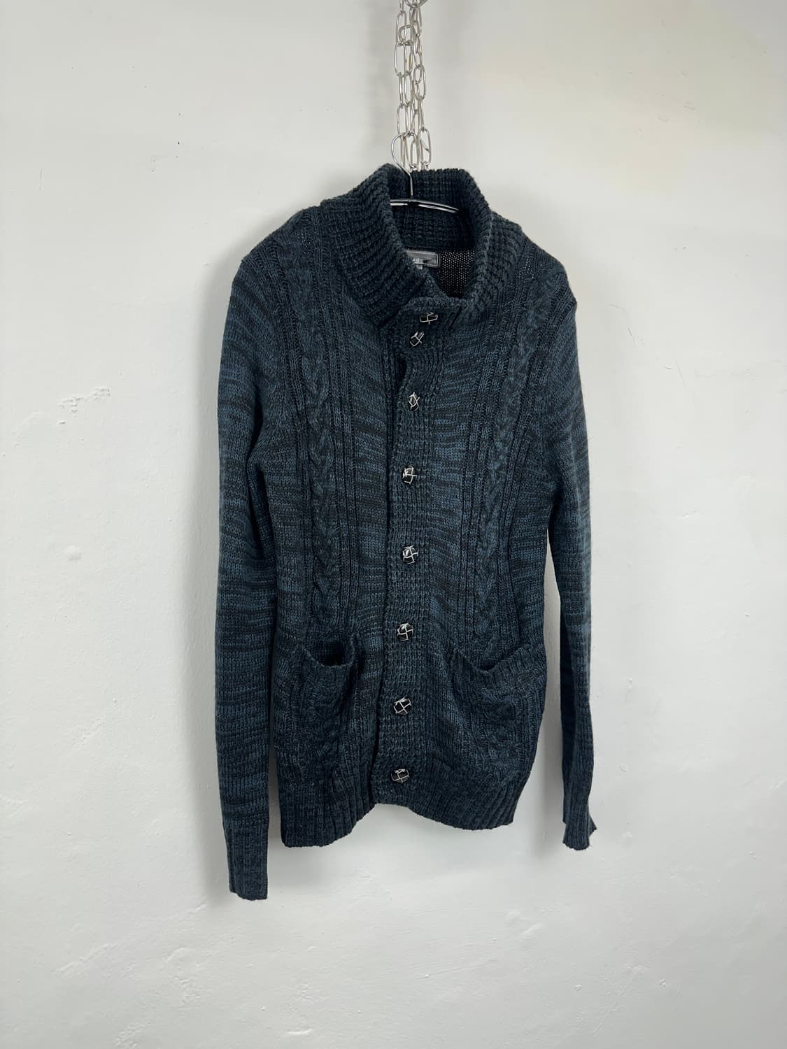 Anti Label high neck button knit jacket 상품이미지4