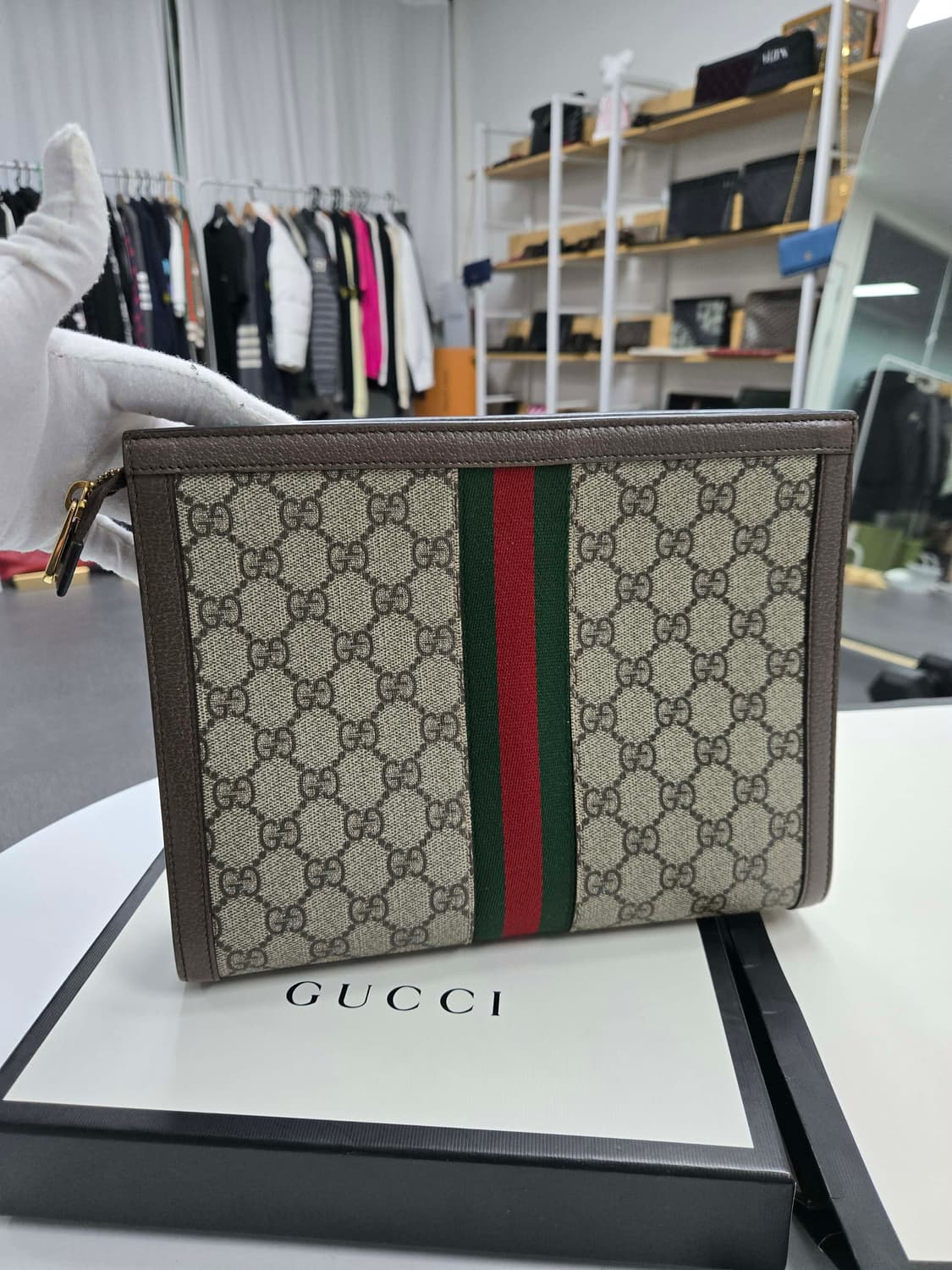 [A급컨디션] 구찌 시그니처 클러치백 상품이미지2